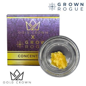 Gold Crown x Grown Rogue 1g Budder Blue Pinot (Indica)