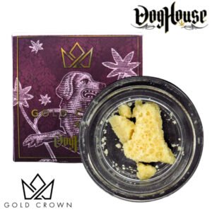 Gold Crown x Dog House 1g crumble-Blue Runtz (Indica)