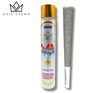 Gold Crown Jesters – Bomb Pop Infused Pre-Roll (Hybrid)