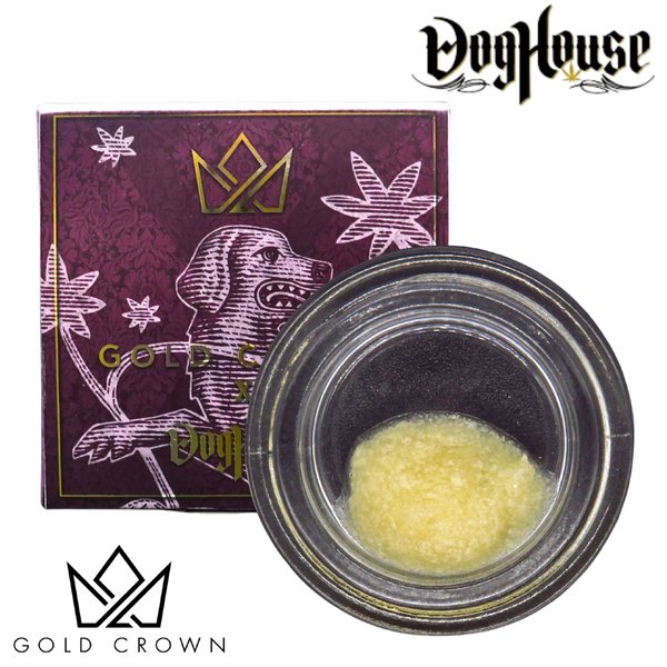 Gold Crown x Dog House1g budder-candy cartel (Indica)