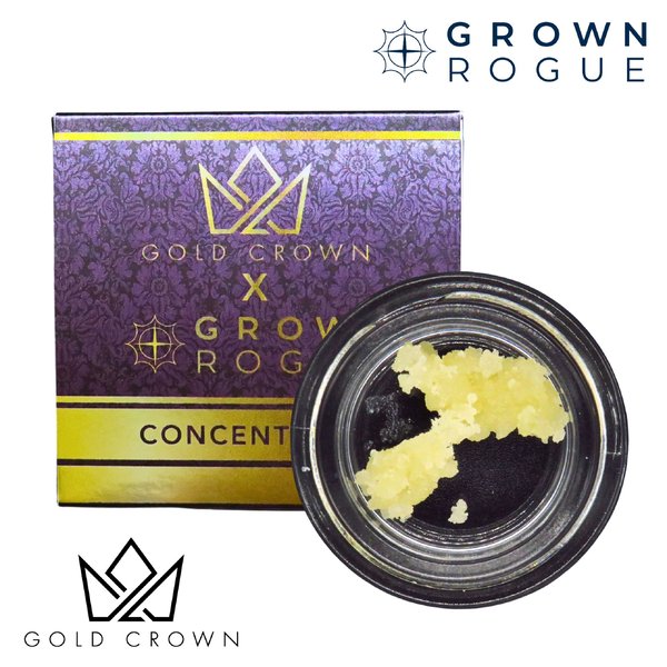 Gold Crown x Grown Rogue 1g Budder Crunch Berriez(ndica)