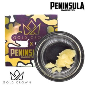 Gold Crown x Peninsula Gardens | Budder 1g | Grape Cream Cake | Indica