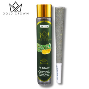 Gold Crown Jesters – Pineapple Upside Down Cake Infused Roll (Sativa)