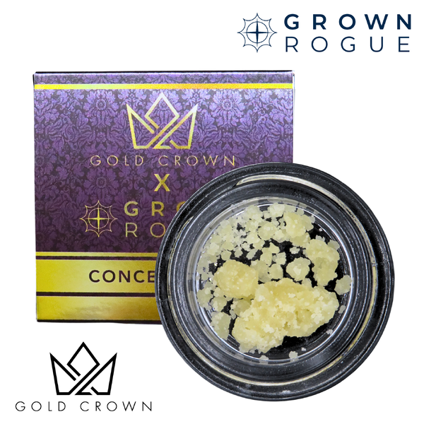 Gold Crown x Grown Rogue 1g Sugar Pink Passion Fruit