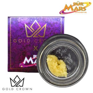 Gold Crown-budder 1g-Purple -Milk (Sativa)