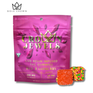 Gold Crown - Jewels Red Raspberry 200mg