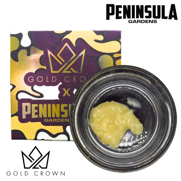 Gold Crown x Peninsula Gardens | Budder 1g | Runtz | Hybrid