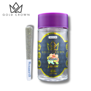 Gold Crown Jesters – Junior Runtz Infused Pre-Roll (Indica)