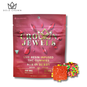 Gold Crown Jewels Strawberry 200mg