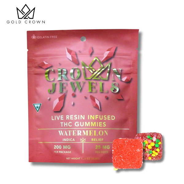 Gold Crown-Crown Jewels 200mg-watermelon 100mg