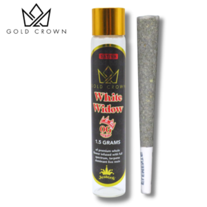 Gold Crown Jester-OG White Widow Infused Pre-Roll (Sativa)